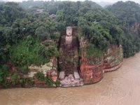 DJI 0039  La plus grande et la plus ancienne statue d'un bouddha au monde...