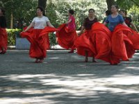 DSC06700  Dans les parcs, des gens font du sport, jouent de la musique, jouent aux cartes, dansent, ...