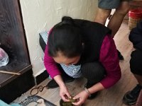 IMG-20190725-WA0013  Médecine chinoise pour guérir plus vite (ça reste à prouver), prodiguée par une dame de l'hôtel.
